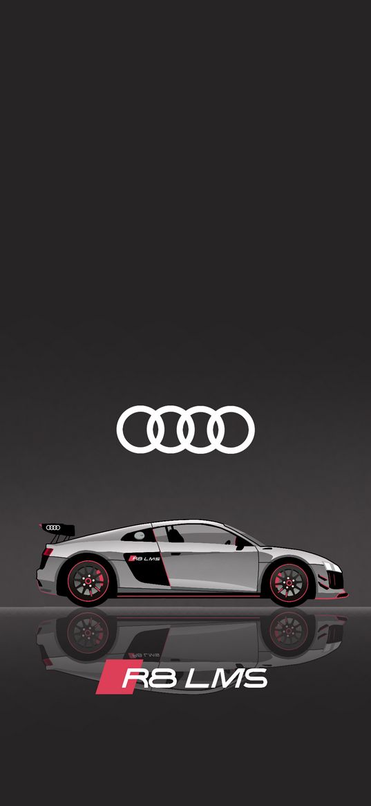 audi r8, audi, sports car, car, logo, grey