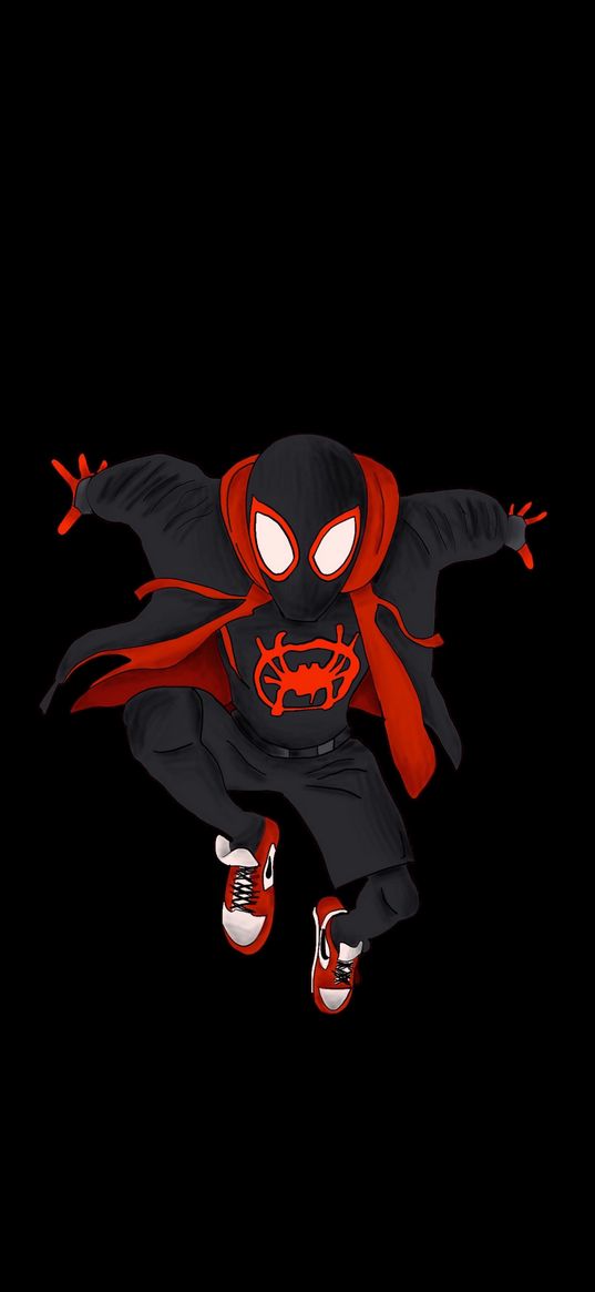 miles morales, spider-man, spiderman, web, black