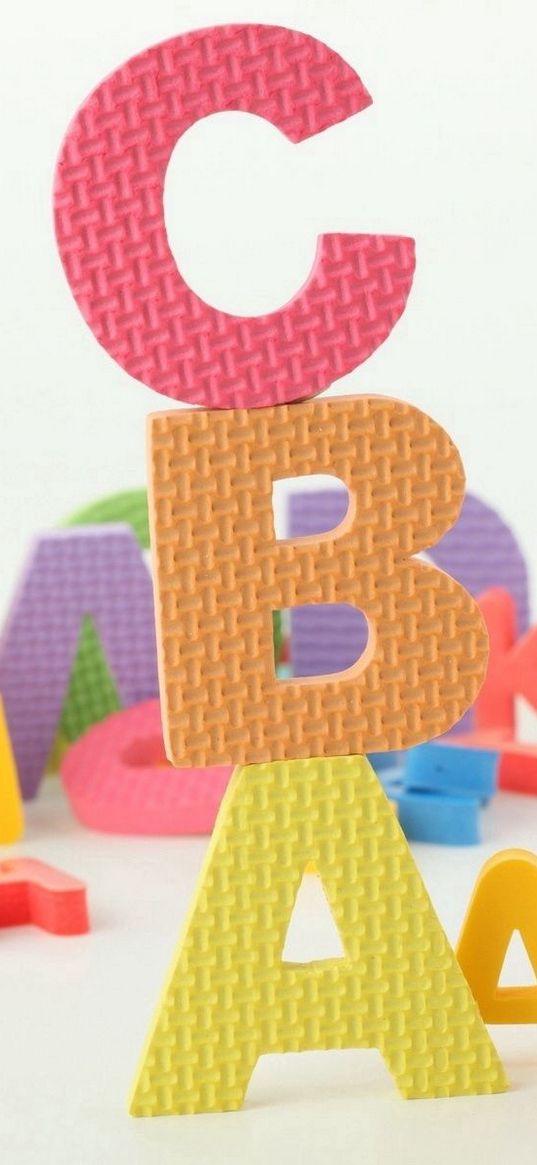 letters, toys, learning, children