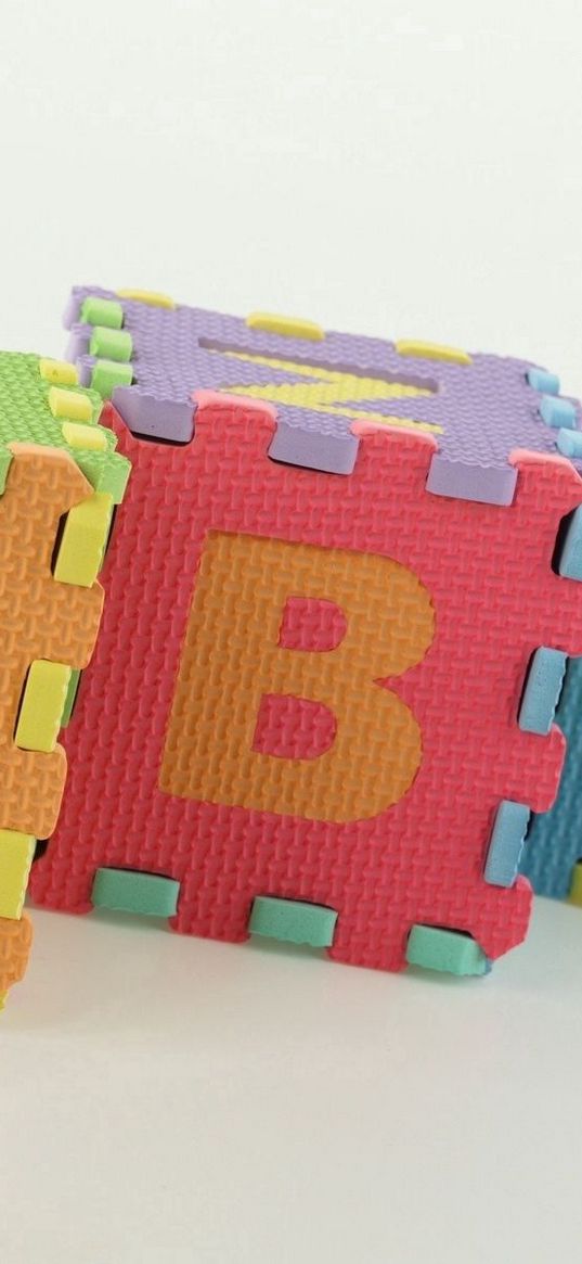 blocks, letters, colorful, cognition, development