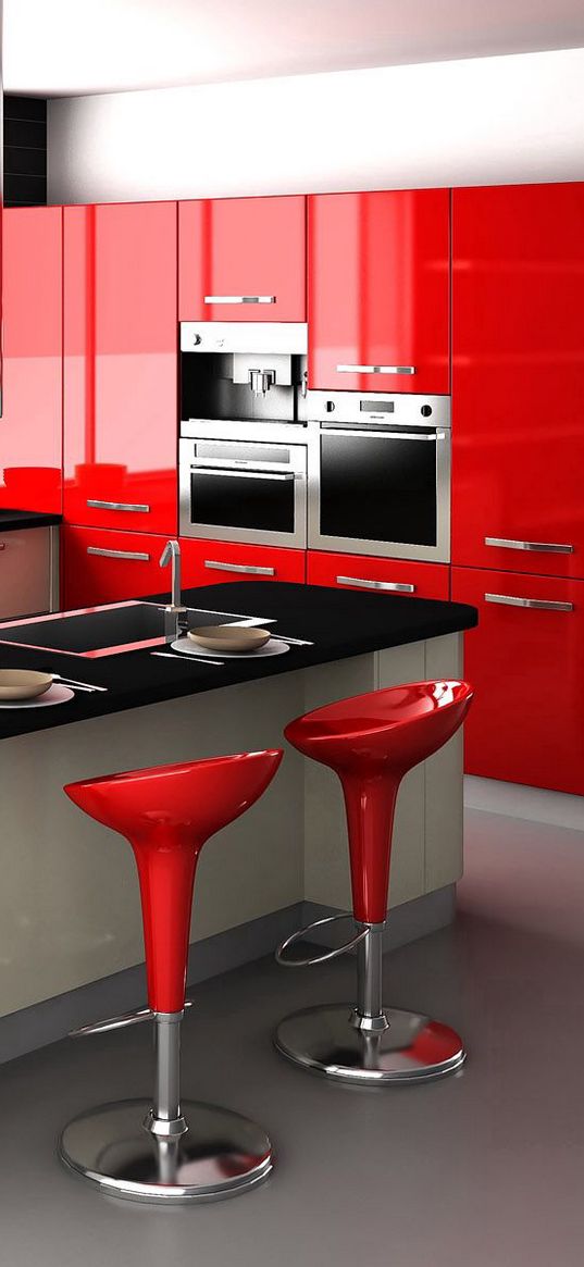 kitchen design, interior, design