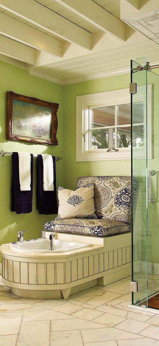 bathroom, shower, room, interior, furniture