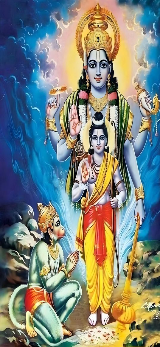 narayana vishnu, god, krishna, art