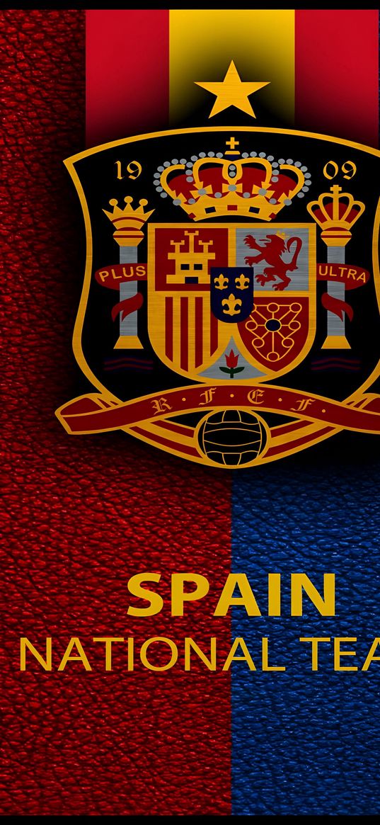 spain, football, flag, red, blue