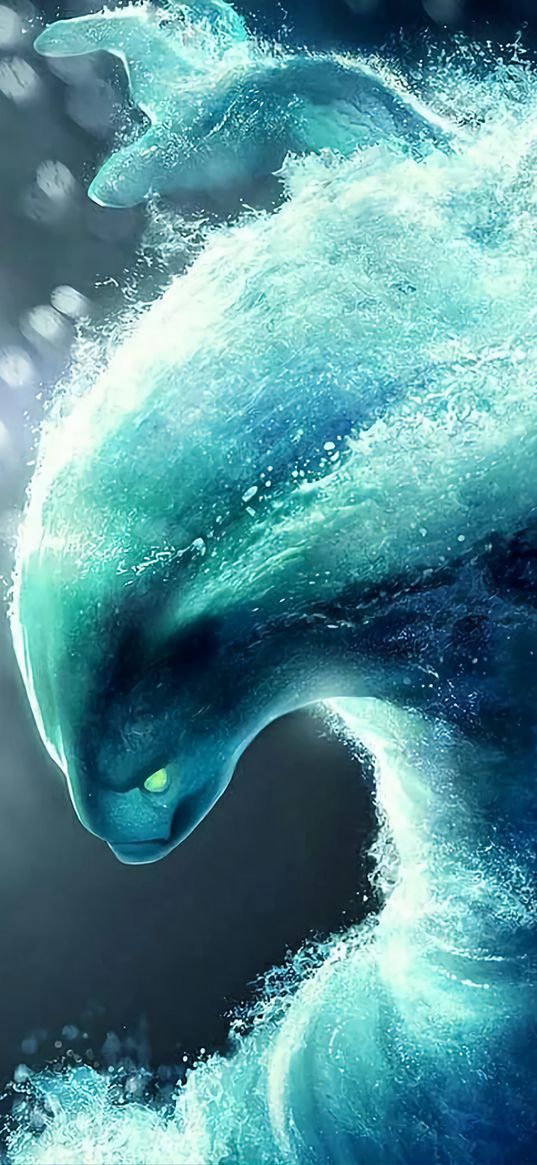 morphling, dota 2, game, character, hero, art