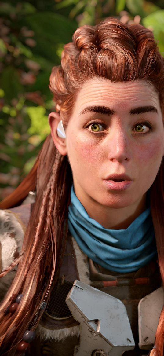 eloi, horizon zero dawn, game, girl