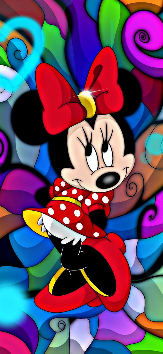 minnie mouse, mickey mouse, mouse, disney, colorful