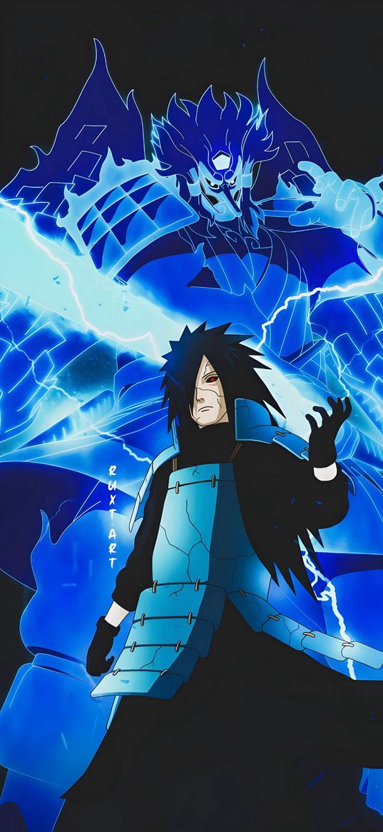 madara, uchiha, susanoo, guy, anime, wallpaper, background, character