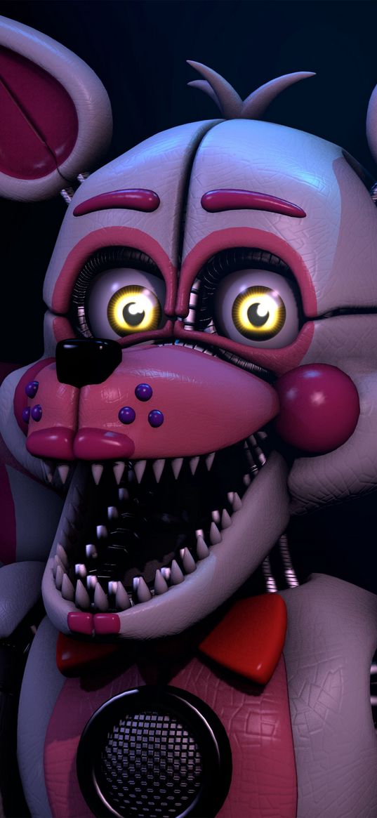 foxy, five nights at freddys, fnaf, game, robot, scary