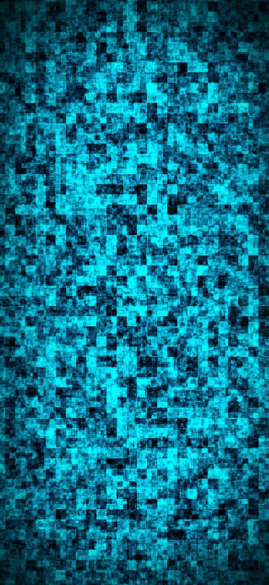 squares, cell, blue, light, overlay, abstraction