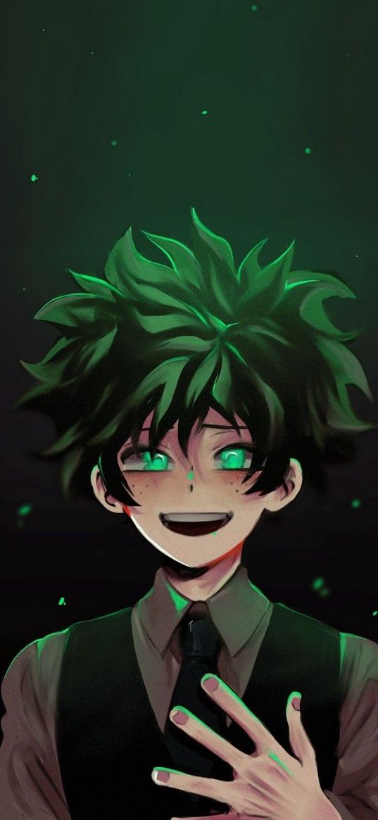 my hero academia, izuku midoriya, anime, character