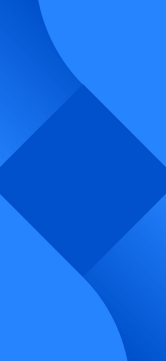 blue, minimal, square