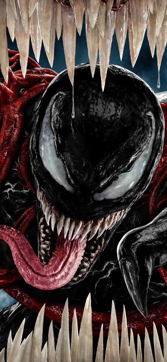 venom, movie, marvel, character, mouth, teeth