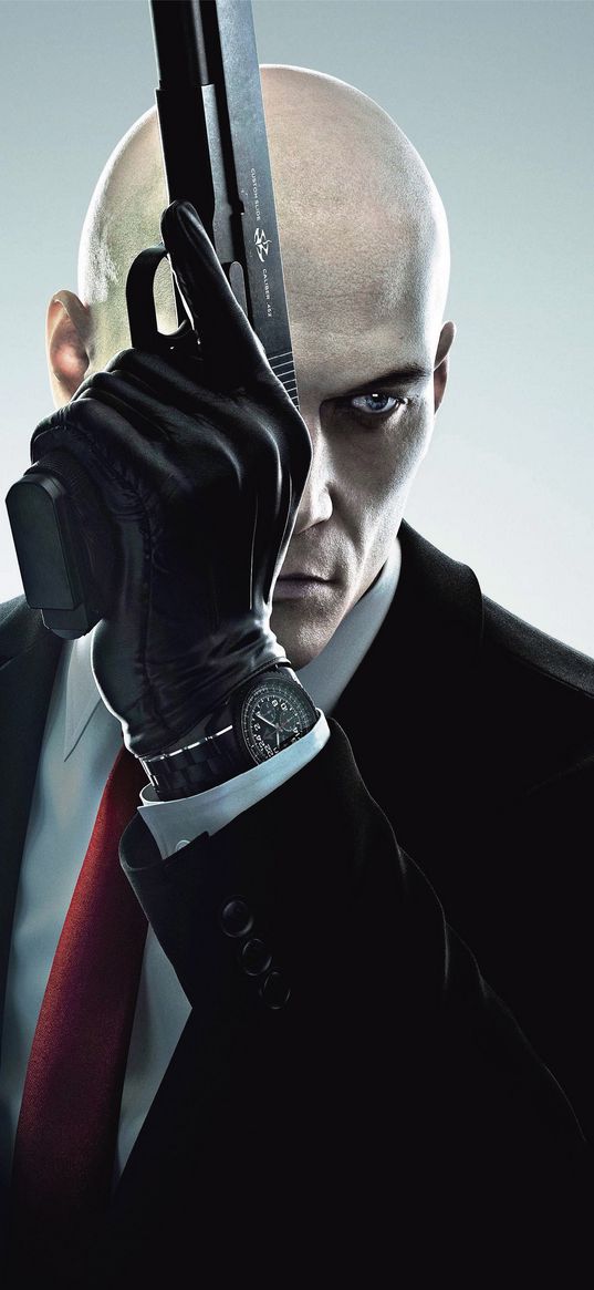 hitman, game, character, weapon