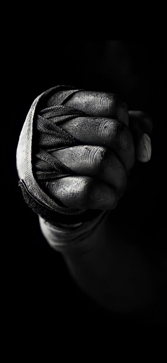 fist, boxing, dark