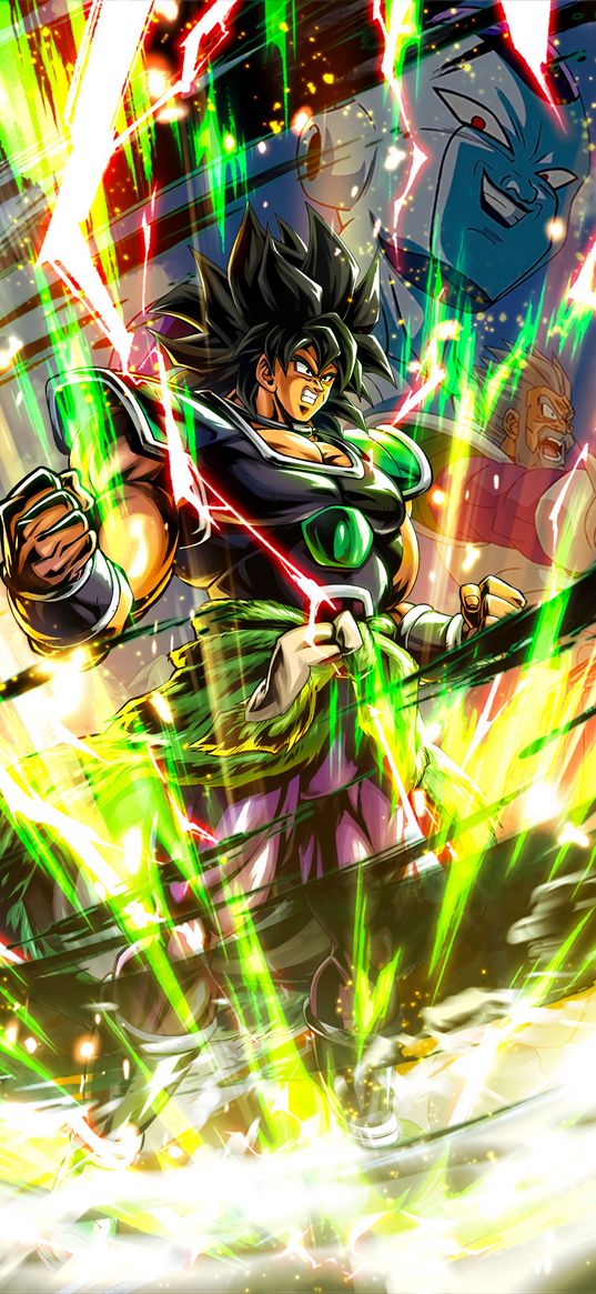 broly, legend, anime, character, power