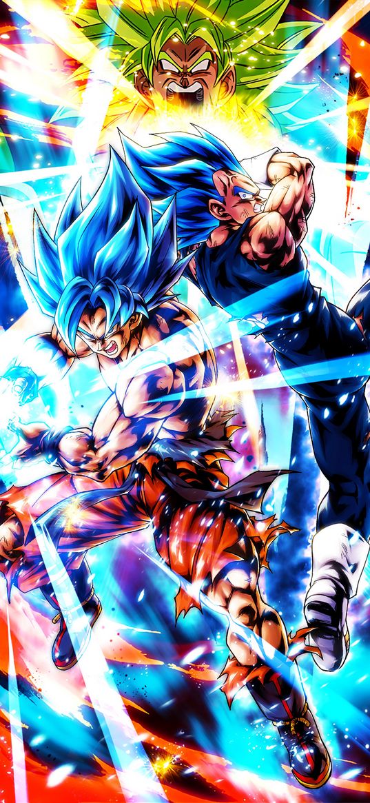 goku, vegeta, dragon ball, legends, character