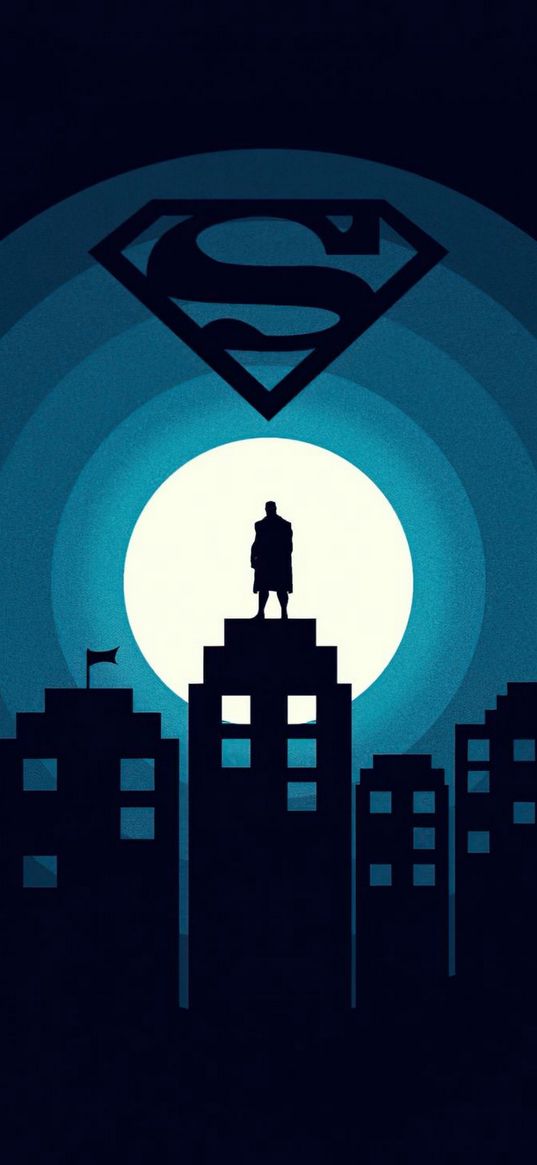 superman, city, building, character, lena, logo