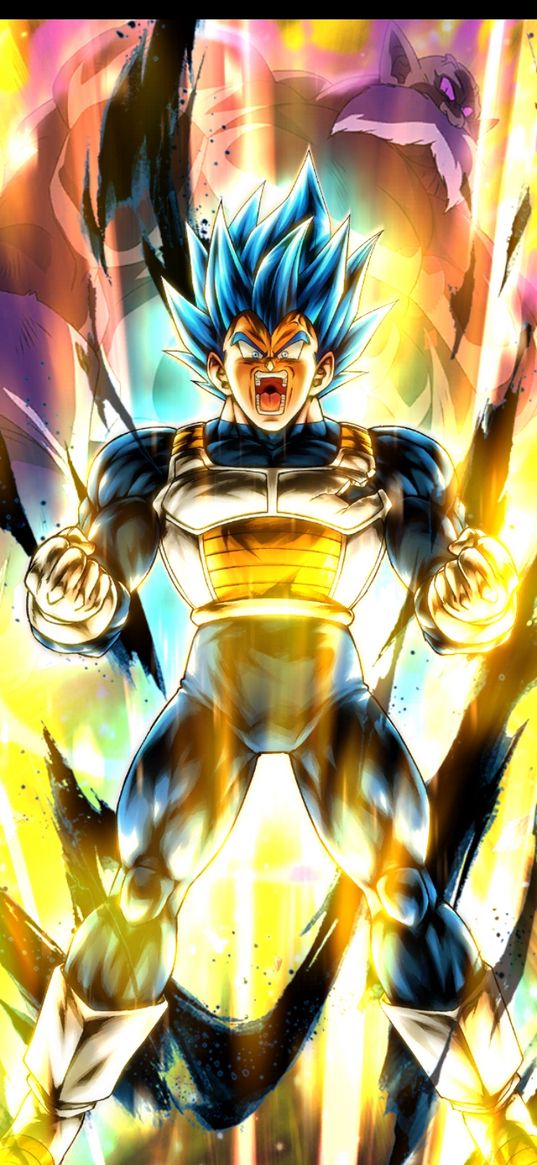 vegeta evo, dragon ball legends, legends limited, anime, art