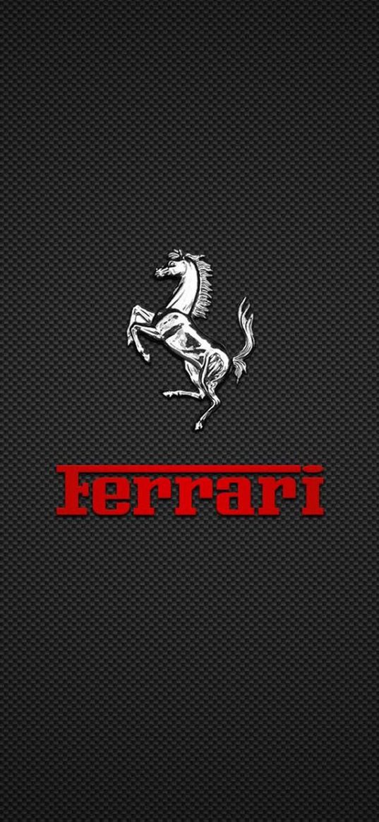 ferrari, logo, sign, car, red