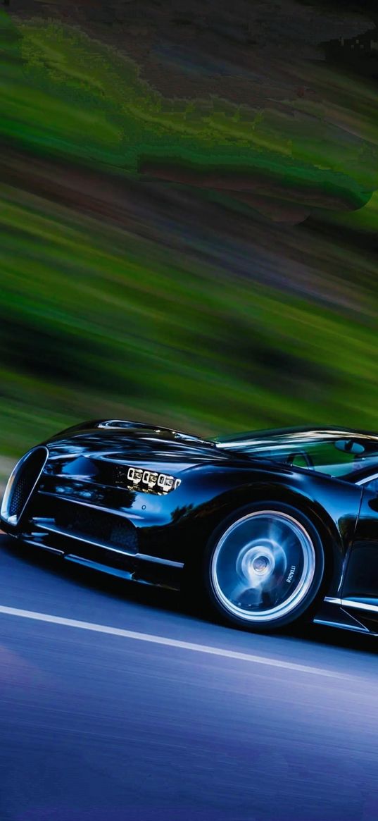 bugatti chiron, car, drifting, speed, racing, black