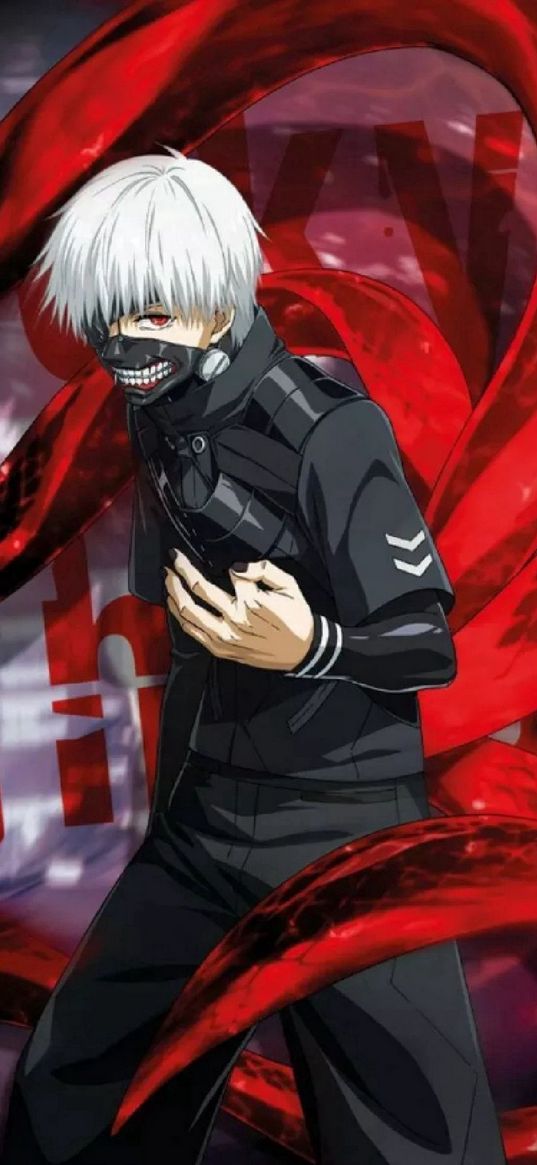 kaneki ken, tokyo ghoul, anime, guy, character