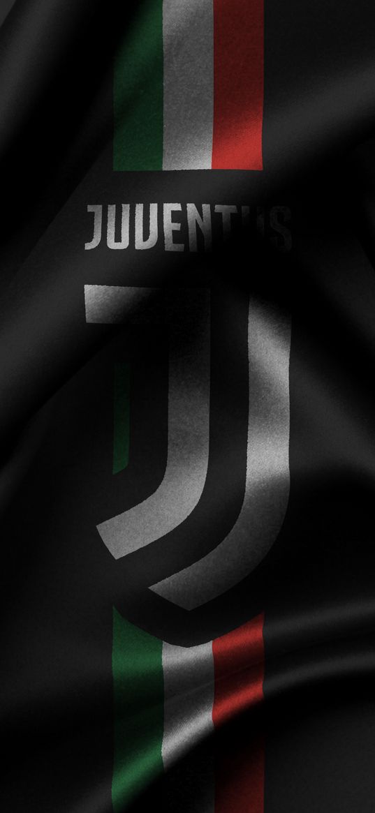 juventus, logo, football team, dark background