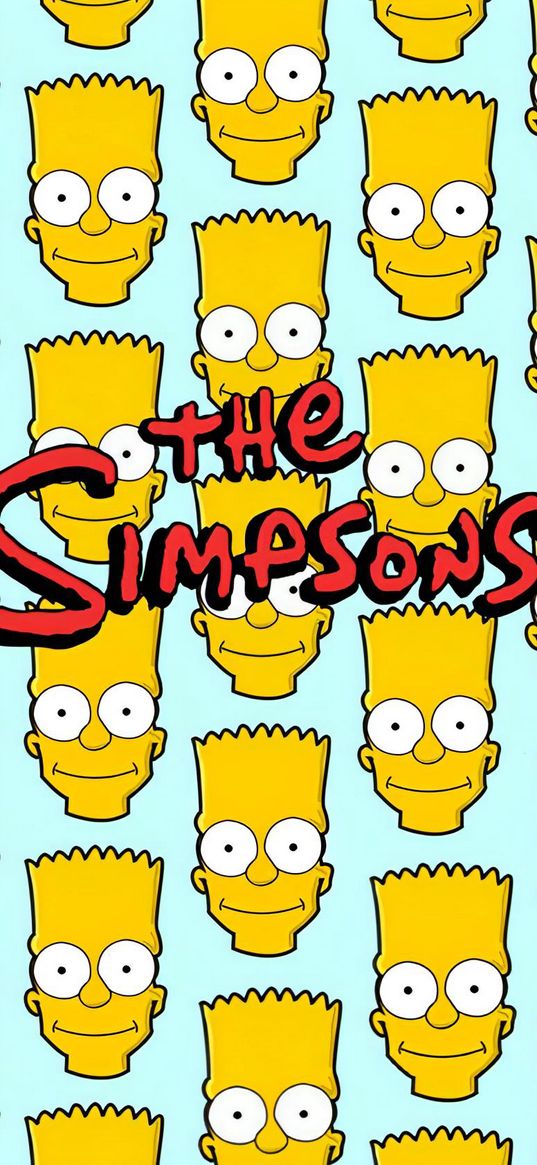 the simpsons, bart, background, art, yellow