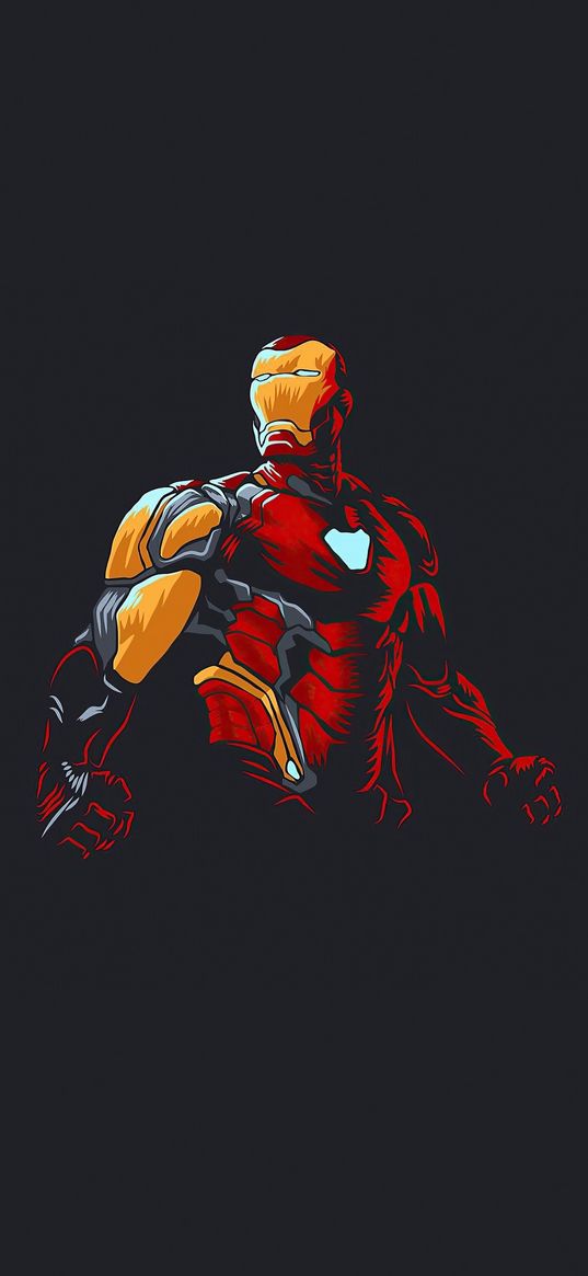 iron man, avengers, marvel, gray background