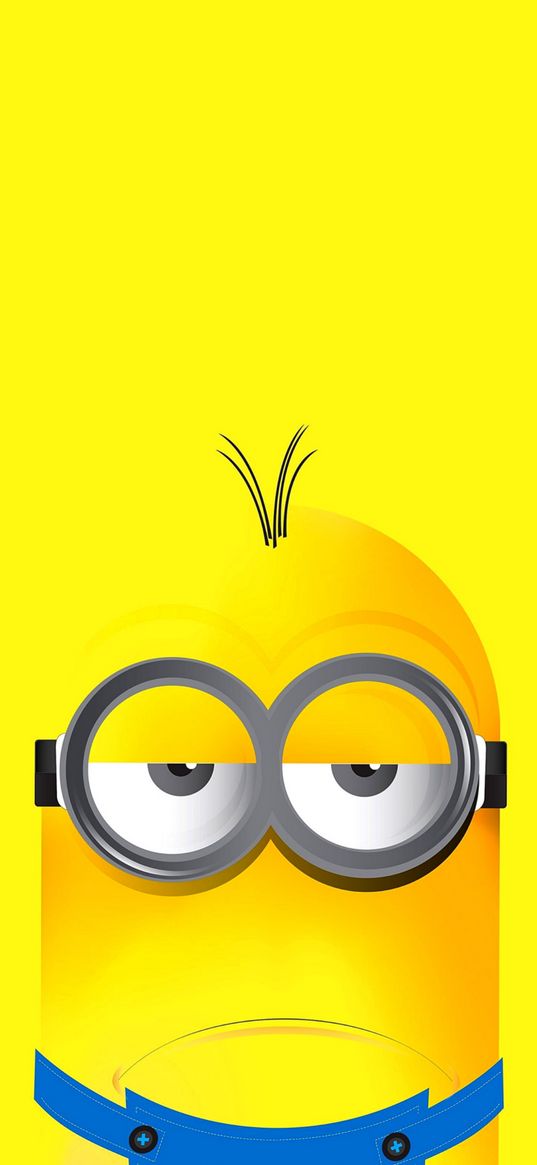 minion, despicable me, cartoon, character, yellow, sadness