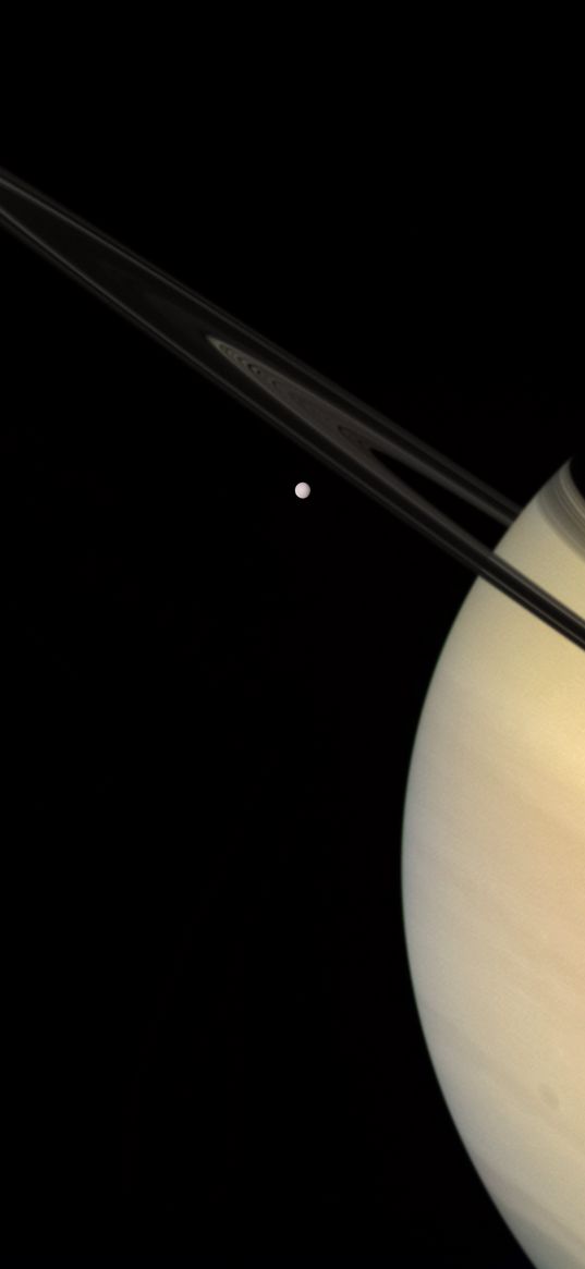 saturn, rings, planet, space