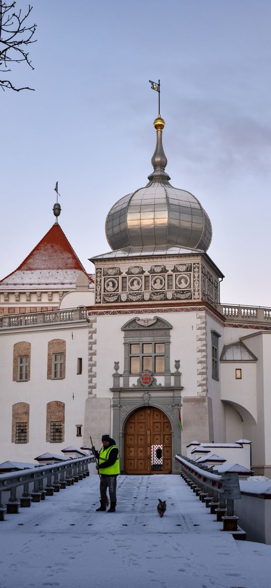 church, monastery, sky, building, architecture