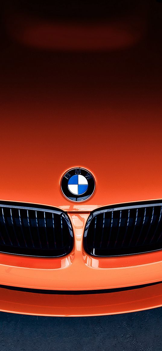 bmw, car, red, bumper