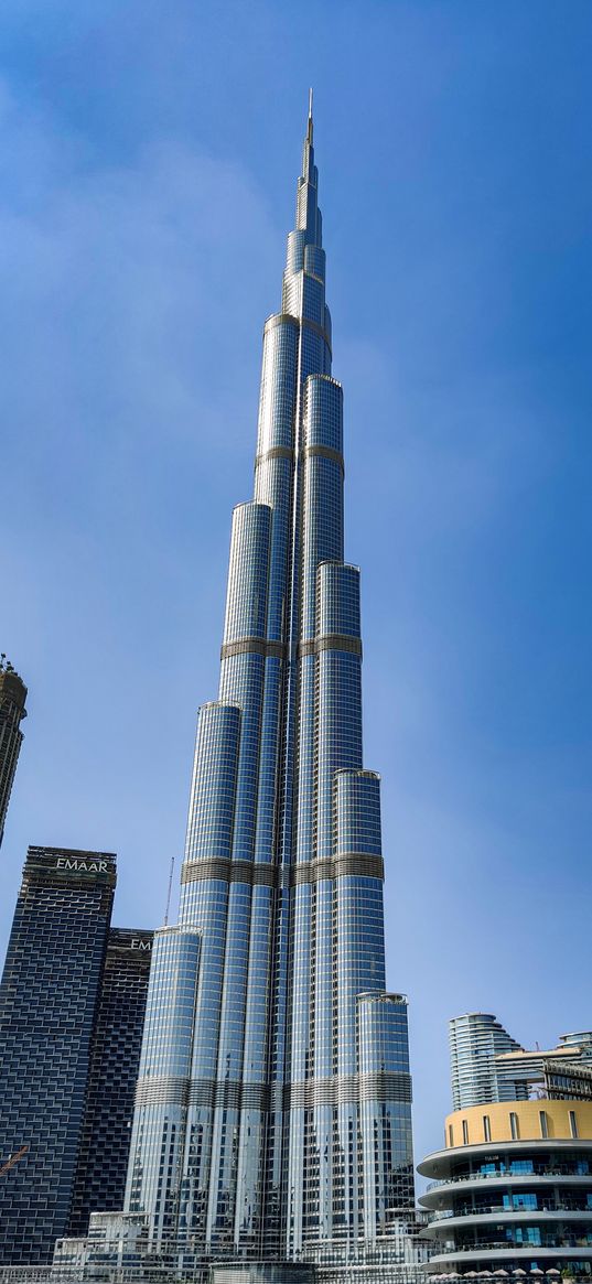 burj khalifa, dubai, united arab emirates, skyscraper