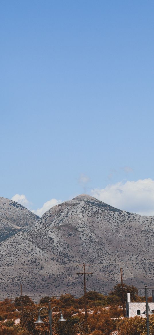 greece, mountain, nature, landscape