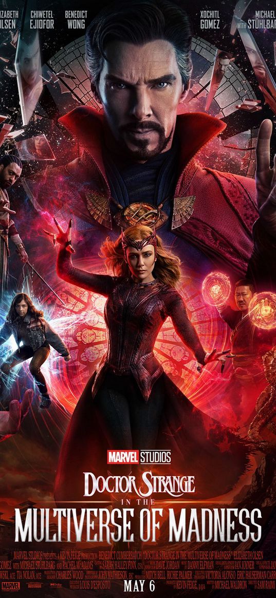 doctor strange, marvel, wanda, scarlet witch, cover