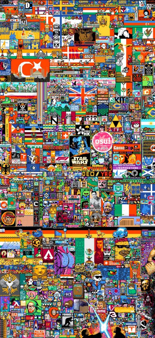 pixel battle, reddit, canvas, images