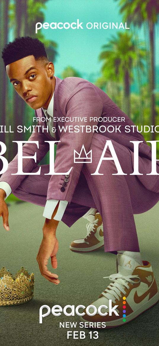 will smith, bel air, series, poster, guy, crown