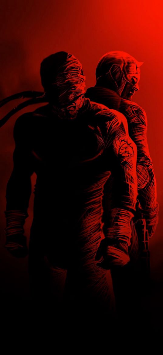 daredevil, superhero, marvel, netflix, comics, series, red