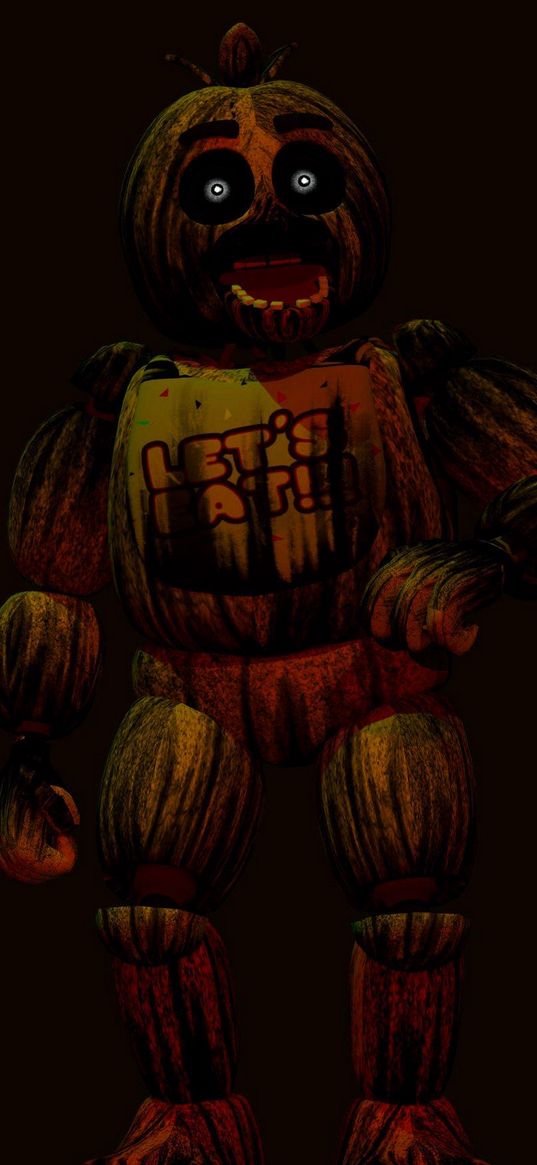 phantom chica, five nights with freddy, fnaf, game