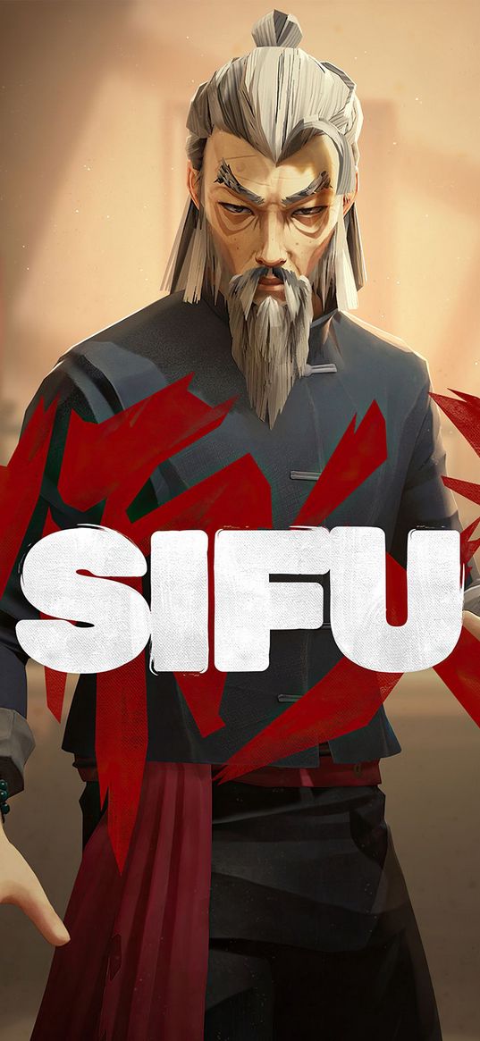 sifu, old man, china, kung fu, fighter, game