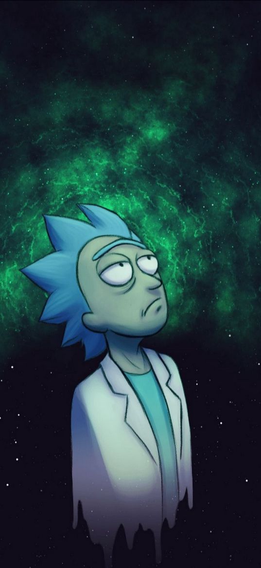 rick, rick and morty, cartoon, space, art