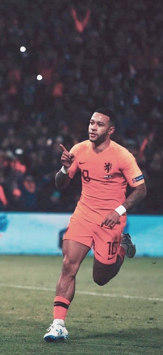 netherlands, depay memphis, football player, football