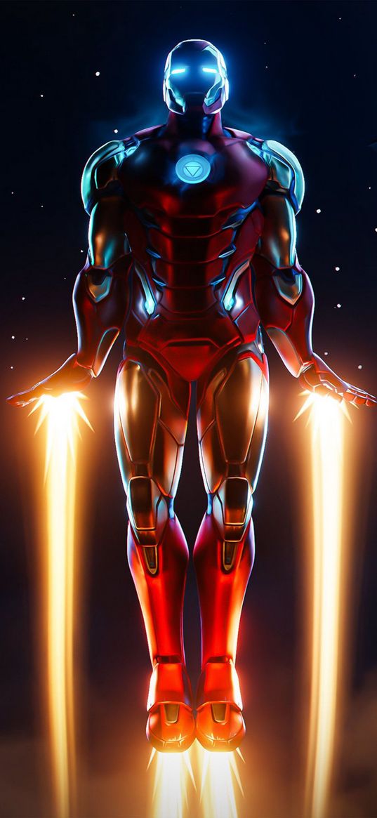 iron man, tony stark, avengers, superhero, marvel, robot, cyborg, takes off, stars, art