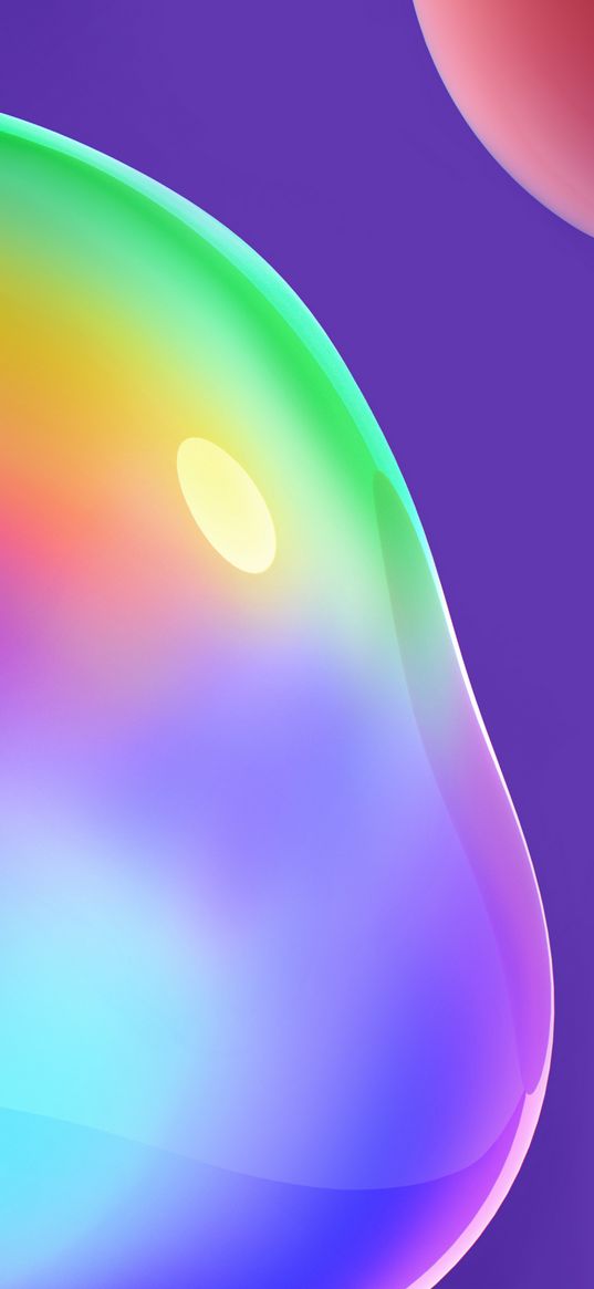 soap bubbles, bubble, multicolored, purple background