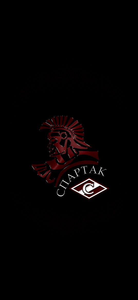 gladiator, spartak, football club, soccer, red, black background