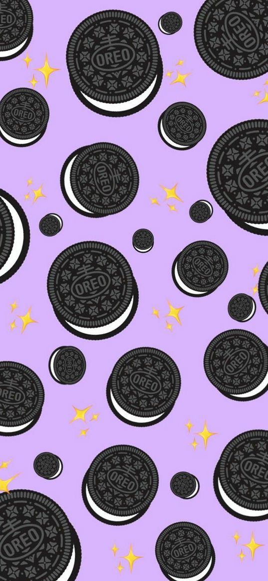 oreo, cookies, texture, art