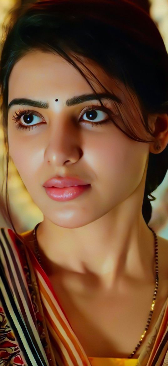 samantha, actress, girl, model, india, bollywood, face