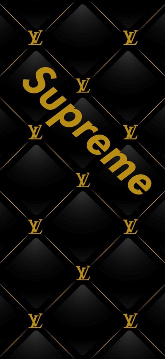 supreme, louis vuitton, brand, logo, luxury, gold, texture