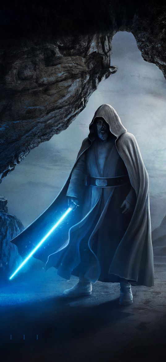 star wars, luke skywalker, lightsaber, light, cinema, fantasy, art